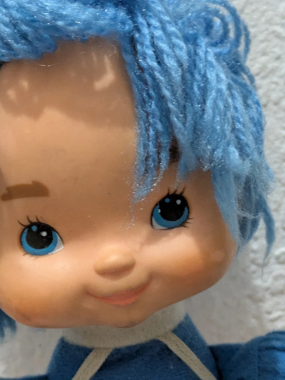 1983 Rainbow Brite Buddy Blue Doll 11